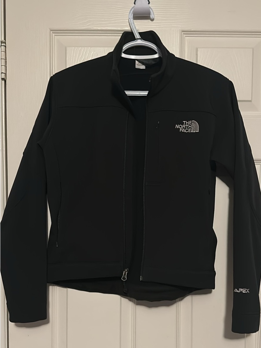The North Face Black Lightweight Apex-Style Softshell Jacket
